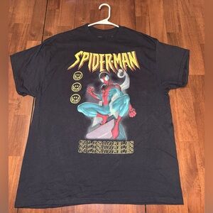 Spider-Man Graphic T-Shirt - Black XL